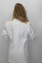 blazer con manica arricciata london